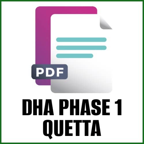 DHA Quetta Zone A Map